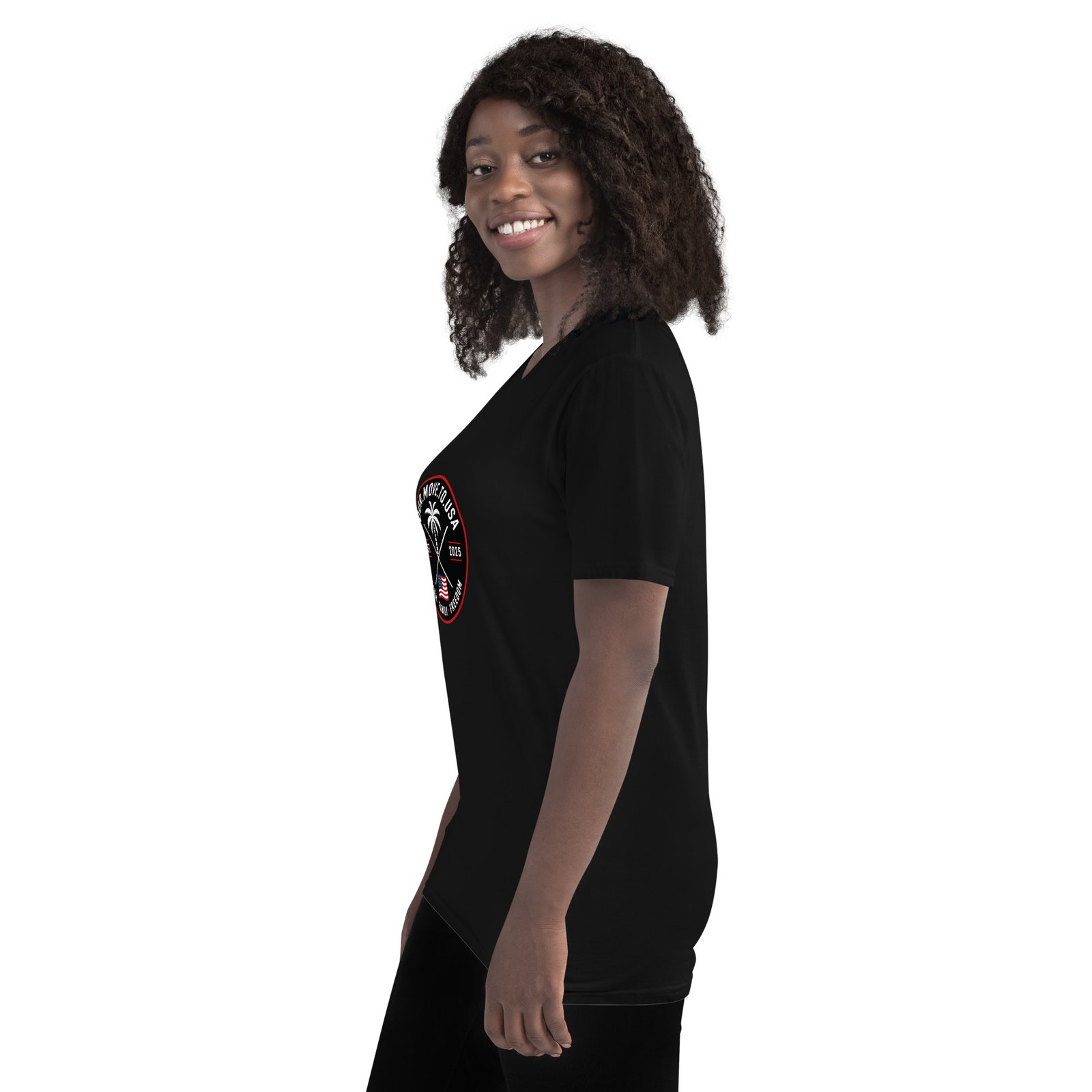 Our Move to USA Classic Logo Tee - Image 8